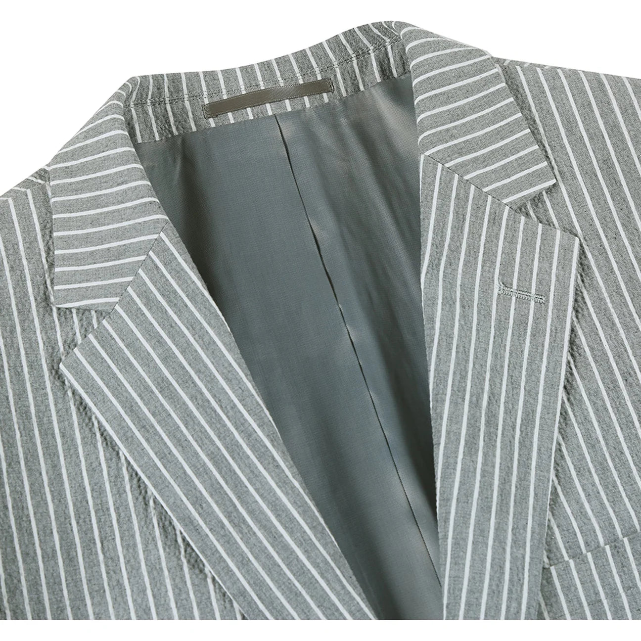 Striped Seer Sucker Suit