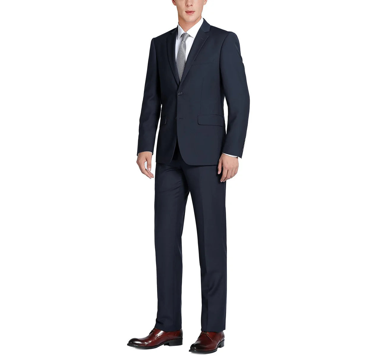 Notch Lapel Suit | Dark Navy