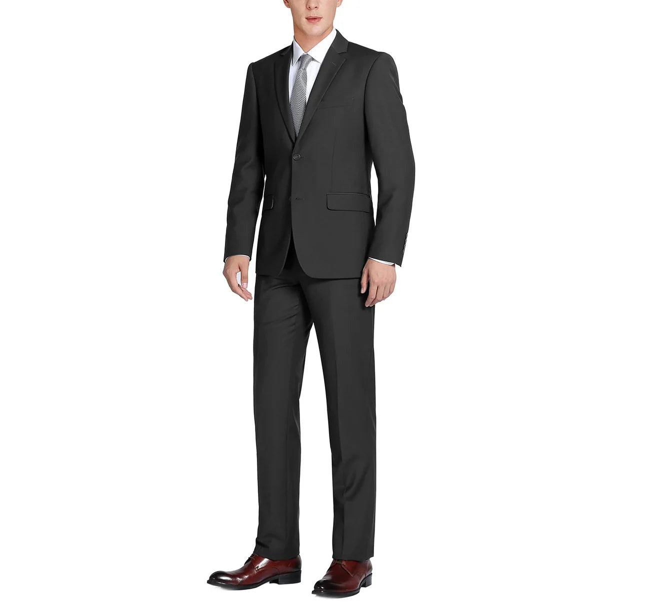 Notch Lapel Suit | Black