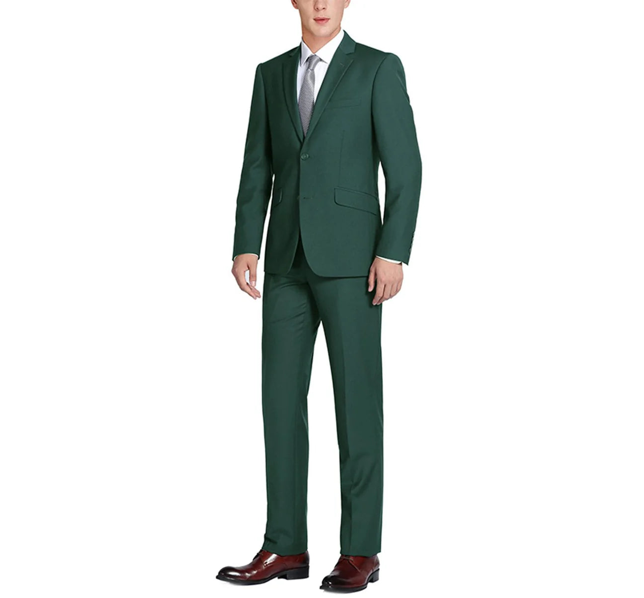 Notch Lapel Suit | Green