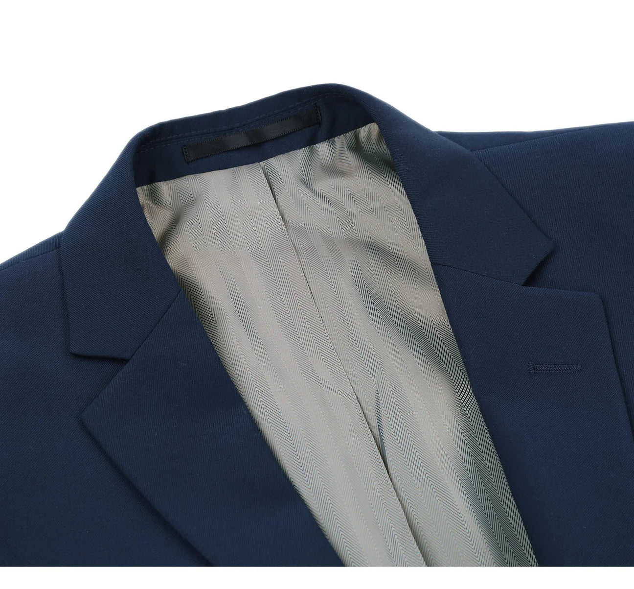 Notch Lapel Suit | Navy Blue