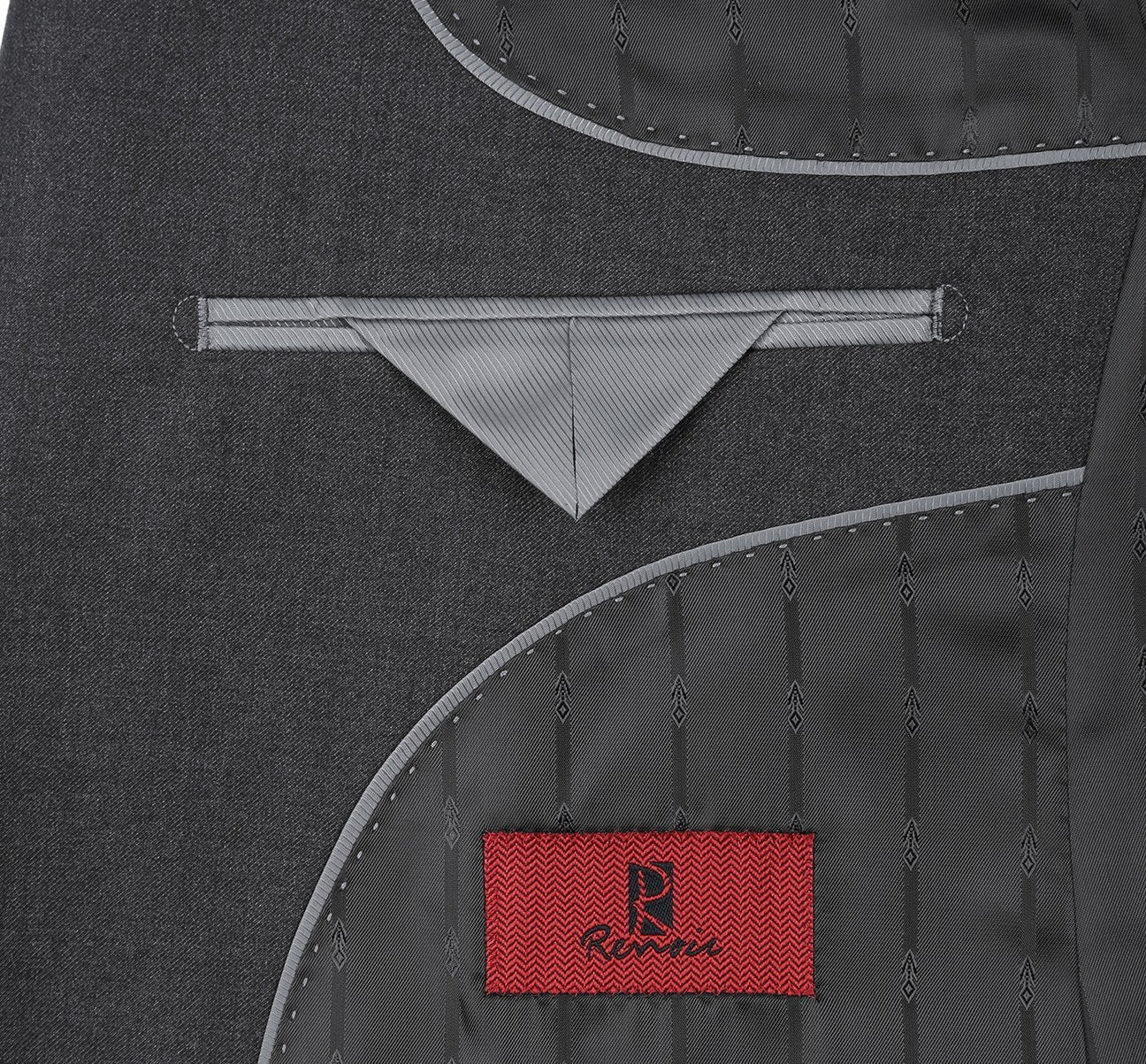 Notch Lapel Suit | Dark Grey
