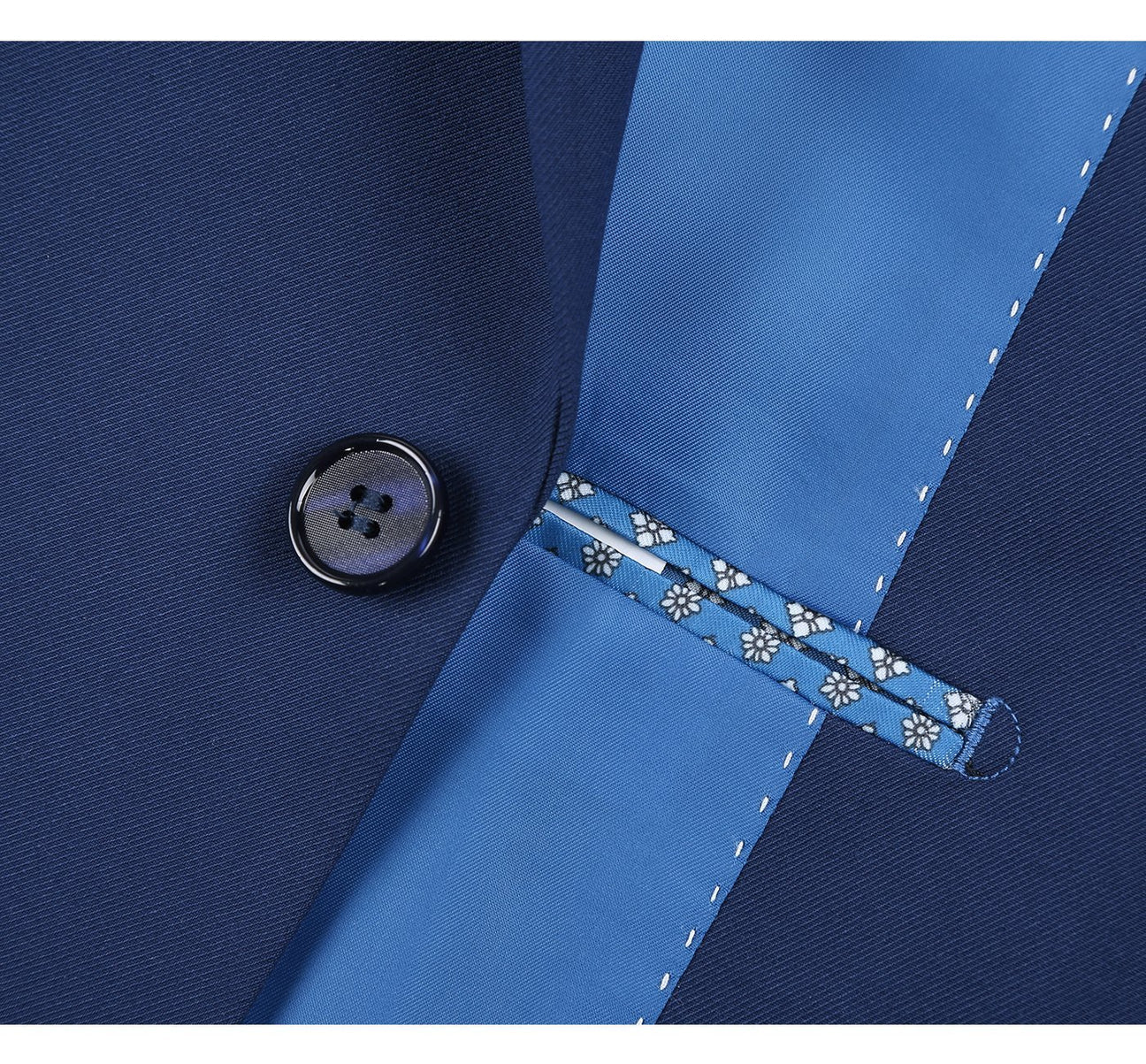 Notch Lapel Suit | Royal Blue