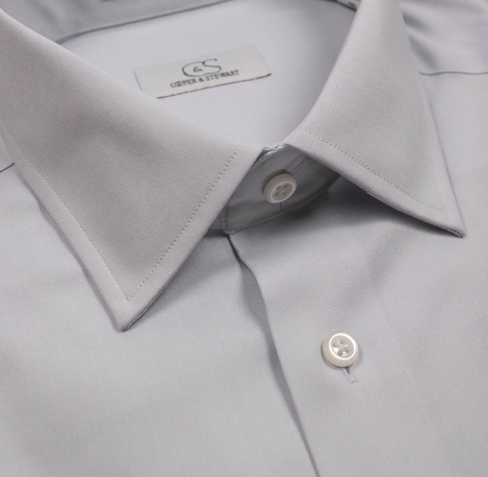 Spread Collar Classic | Silver Grey