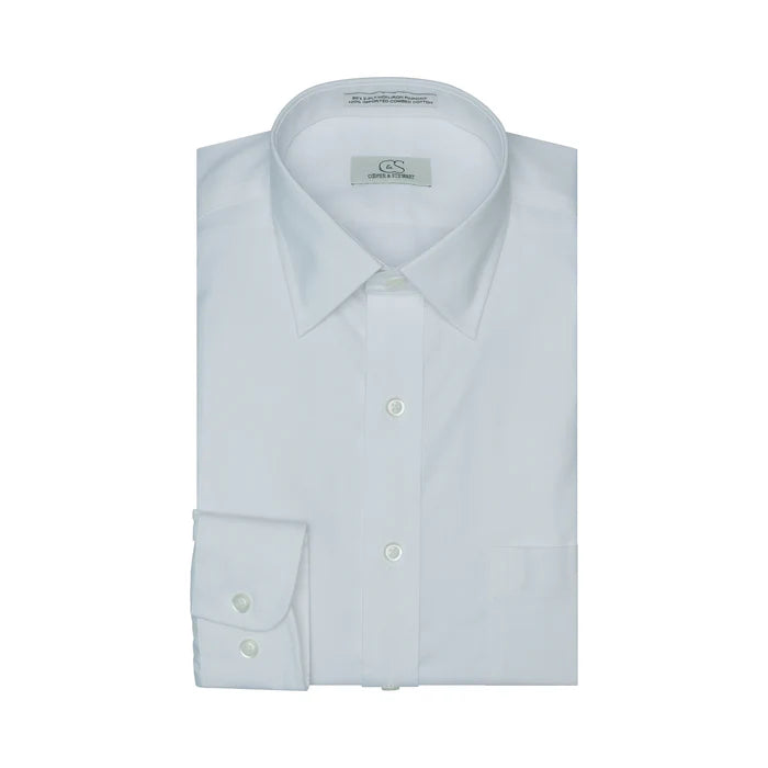Spread Collar Classic | White
