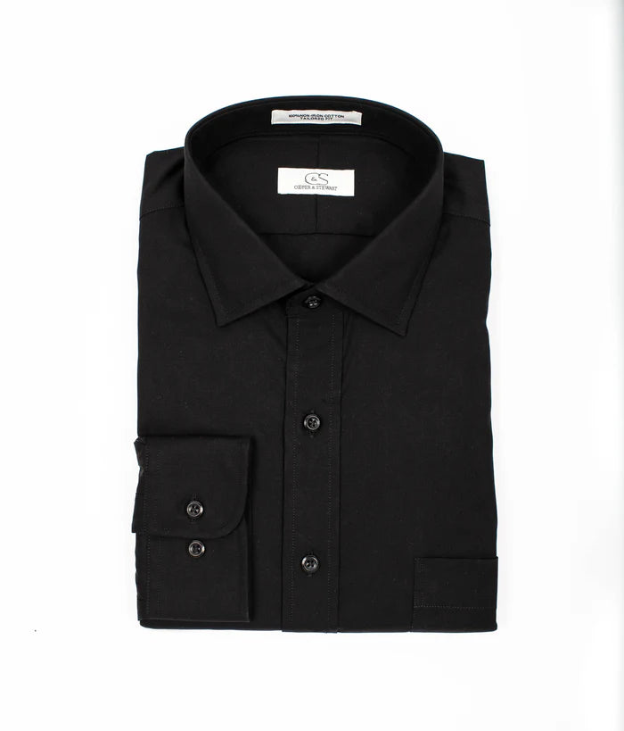 Spread Collar Classic | Black