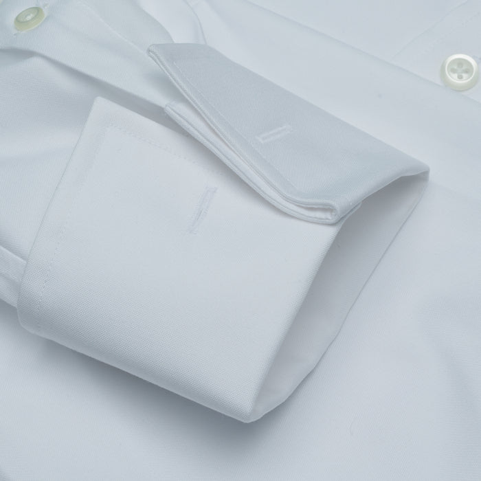 Spread Collar French Cuff | White