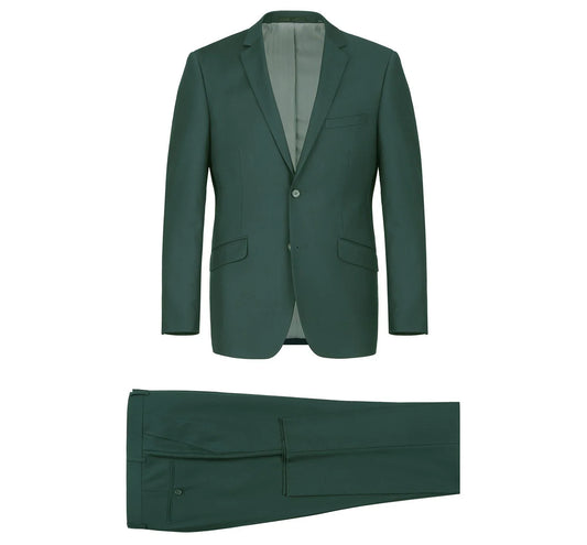 Notch Lapel Suit | Green