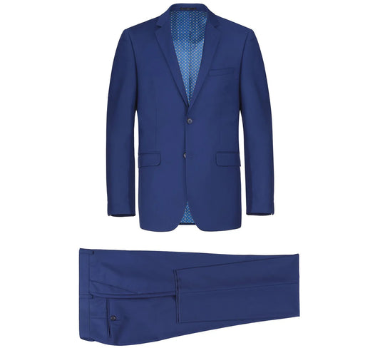Notch Lapel Suit | Royal Blue