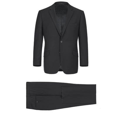 Notch Lapel Suit | Black