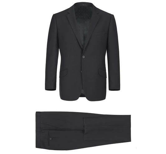 Notch Lapel Suit | Black