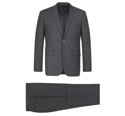 Notch Lapel Suit | Dark Grey