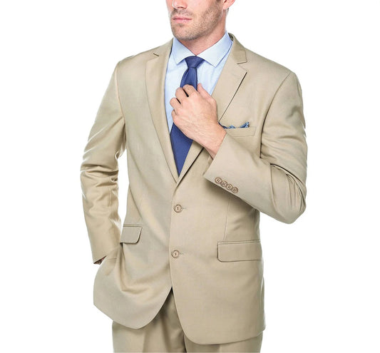 Notch Lapel Suit | Khaki
