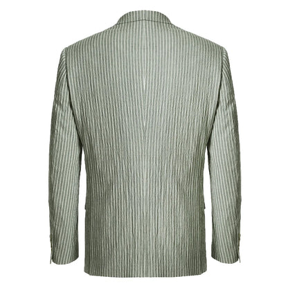 Striped Seer Sucker Suit