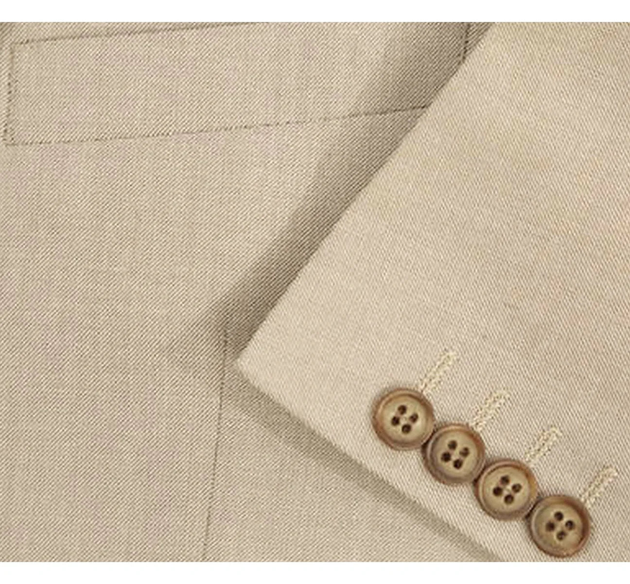 Notch Lapel Suit | Khaki