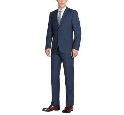 Notch Lapel Suit | Navy Blue