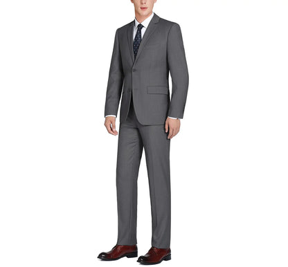 Notch Lapel Suit | Dark Grey