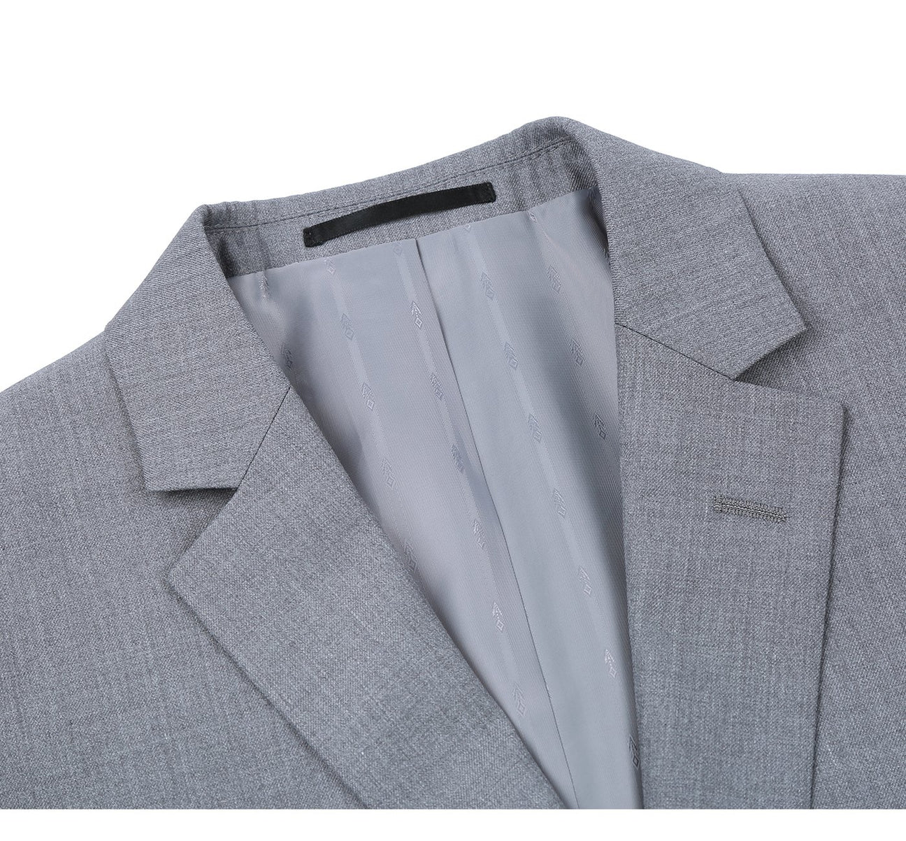 Notch Lapel Suit | Light Grey