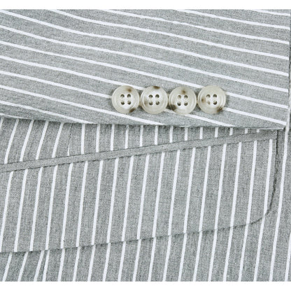 Striped Seer Sucker Suit