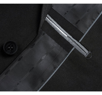 Notch Lapel Suit | Black
