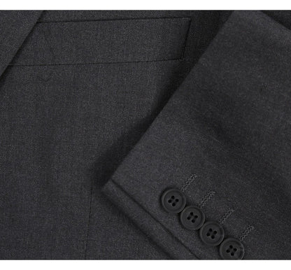 Notch Lapel Suit | Dark Grey