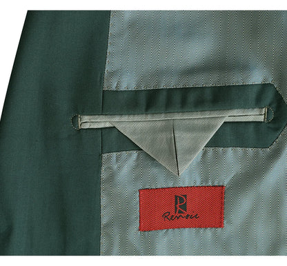 Notch Lapel Suit | Green