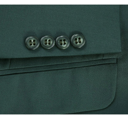 Notch Lapel Suit | Green