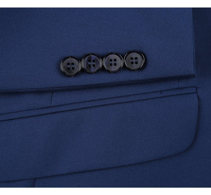 Notch Lapel Suit | Royal Blue