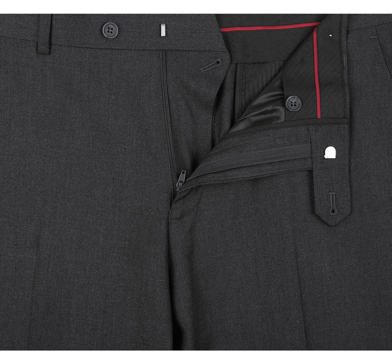 Notch Lapel Suit | Dark Grey