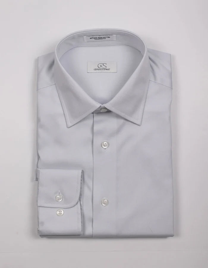 Spread Collar Classic | Silver Grey