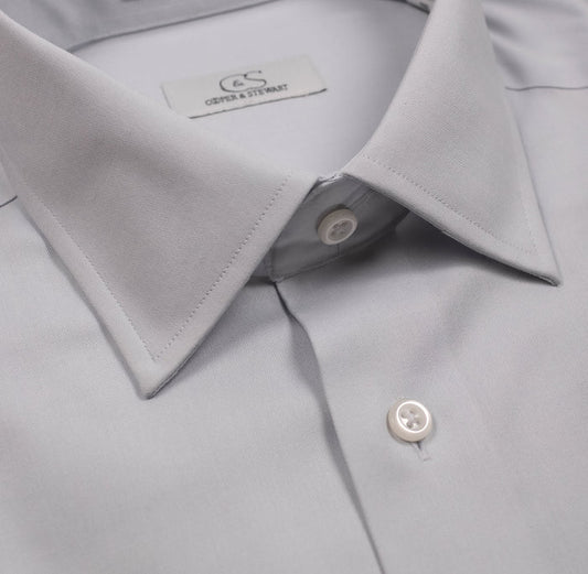 Spread Collar Classic | Silver Grey
