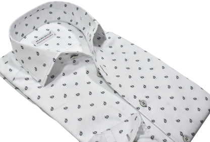 Lost Paisley Roll Collar