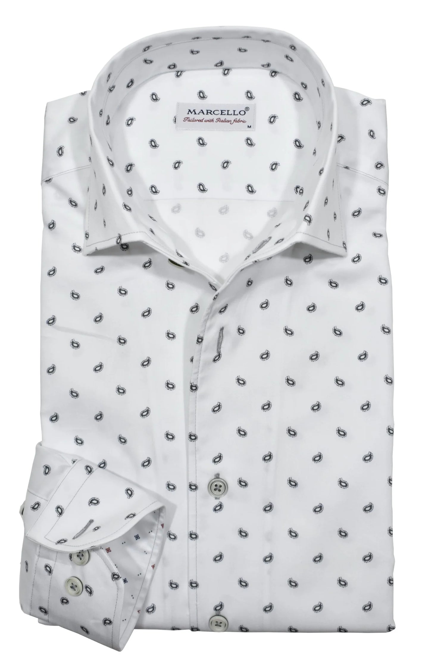 Lost Paisley Roll Collar