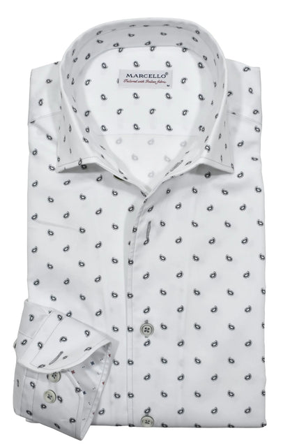 Lost Paisley Roll Collar