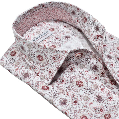 Milano Paisley Roll Collar