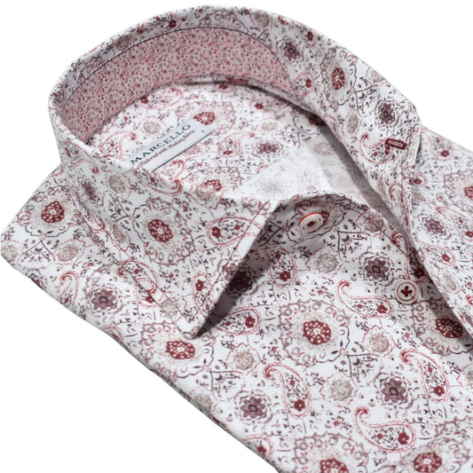 Milano Paisley Roll Collar