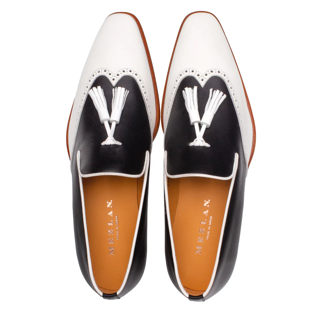 Jucar Two-Tone Tasseled Slip On