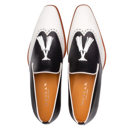 Jucar Two-Tone Tasseled Slip On