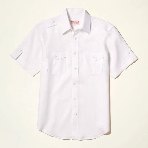 Linen Military Shirt